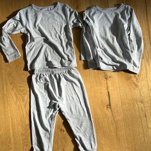 REI baselayer, 2 shirts, one bottom, size 3t